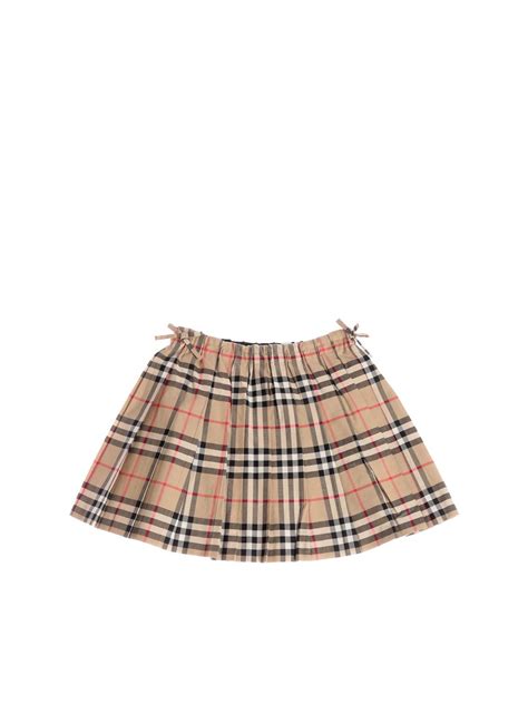 burberry kids skirts|burberry check pleated skirt.